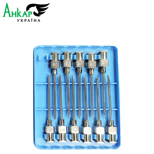 Голка ветеринарна багаторазова Luer-Lock 1,6 * 30 