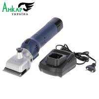 Машинка для стрижки коней FarmClipper Akku2, 2 батареї, блакитний, Clipster