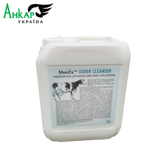 Засіб косметично-гігієнічний MOOZAтмUDDER CLEANSER  для обробки вимені перед доїнням