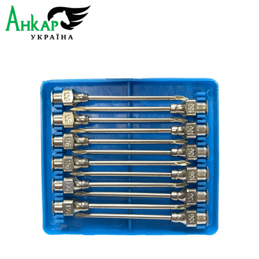 Голка ветеринарна багаторазова Luer-Lock 2*50