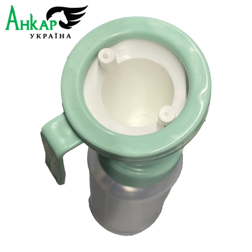 Стаканчик для гігієни вимені незворотний з 2-ма дозаторами NON RETURN DIPPING CUP
